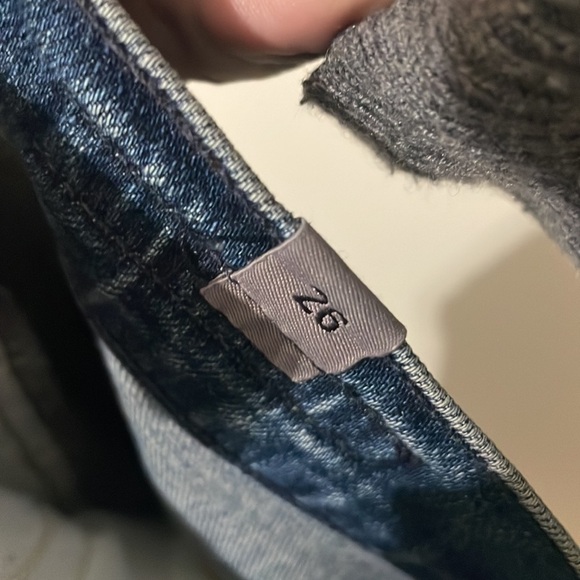 Citizens Of Humanity Amari Step Hem Mid Rise Front Seam Ankle Jeans Size 26 - Picture 14 of 14